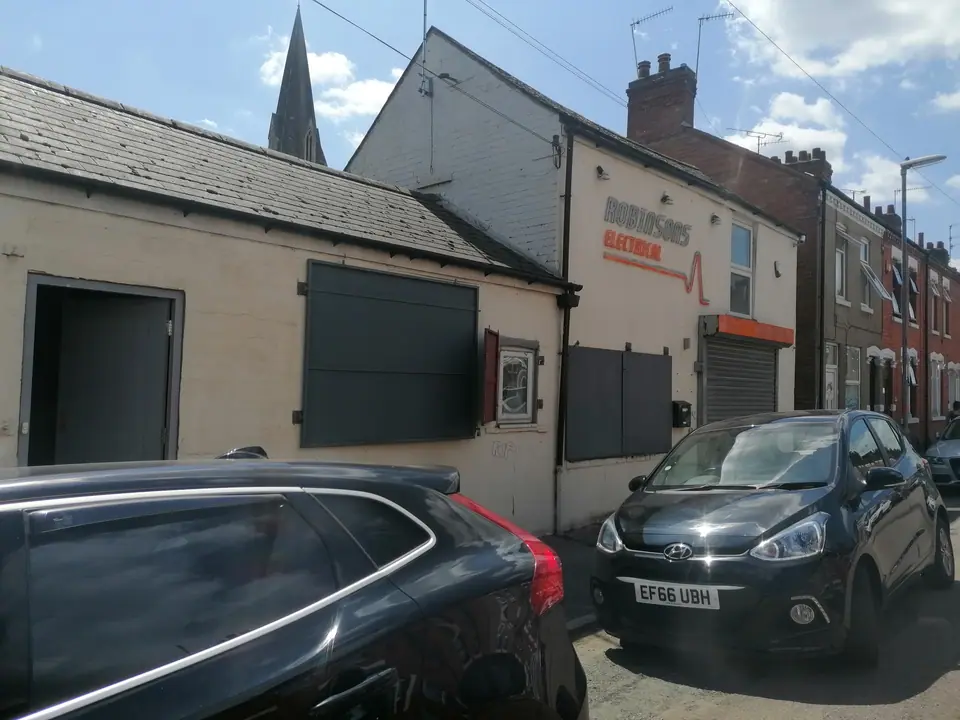 The former electrical shop
